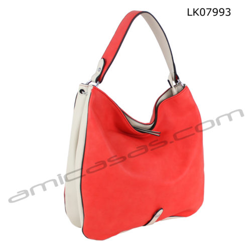 rosso/beige - red/beige